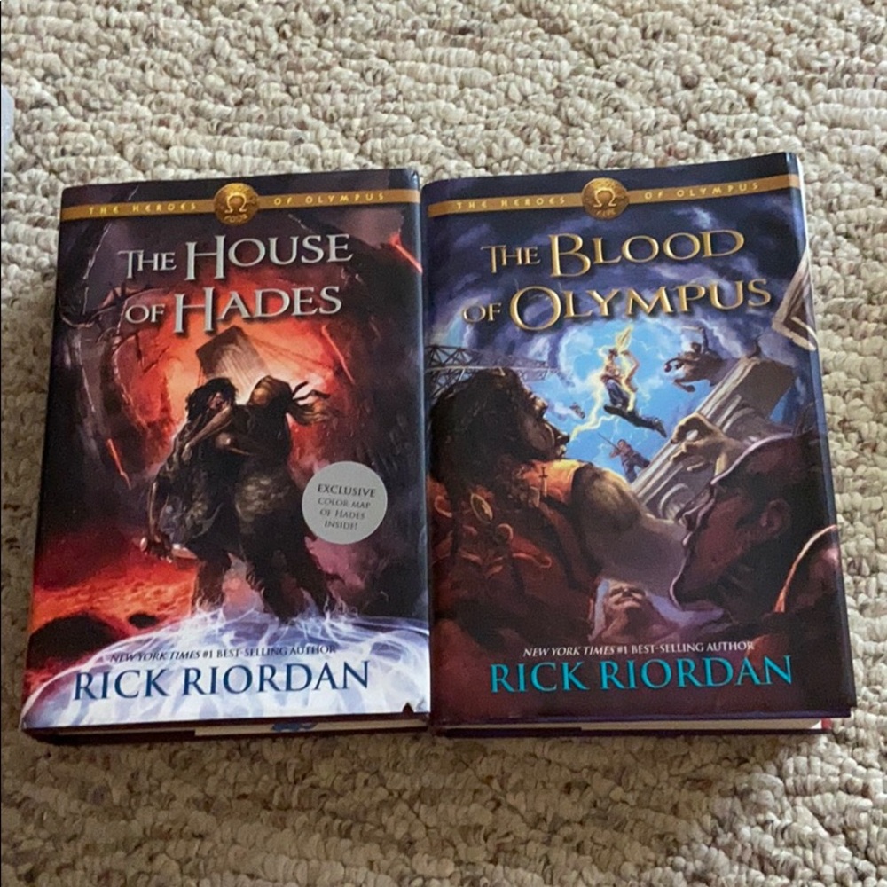 The Blood of Olympus Books 4 & 5